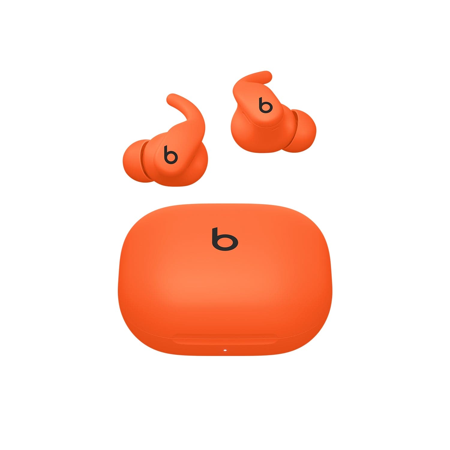 Bezdrátová sportovní sluchátka Powerbeats Fit - jiskrně oranžová