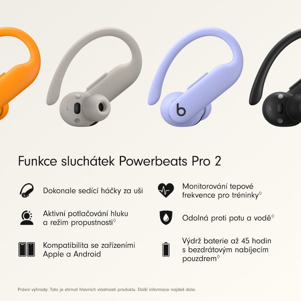 Bezdrátová sluchátka Beats Powerbeats Pro 2 – intenzivní fialová - náhled 3