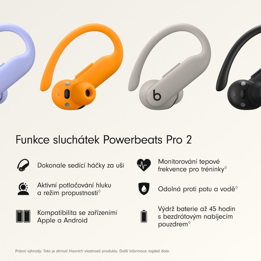 Bezdrátová sluchátka Beats Powerbeats Pro 2 – tekoucí písek - náhled 3
