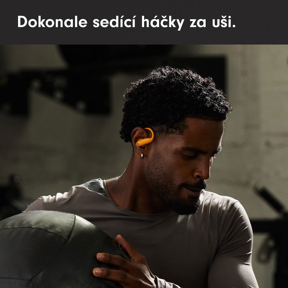 Bezdrátová sluchátka Beats Powerbeats Pro 2 – svítivě oranžová - náhled 4