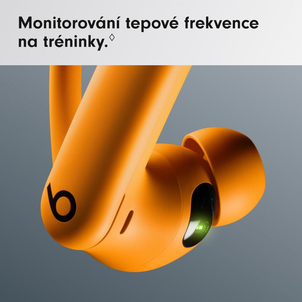 Bezdrátová sluchátka Beats Powerbeats Pro 2 – svítivě oranžová - náhled 5