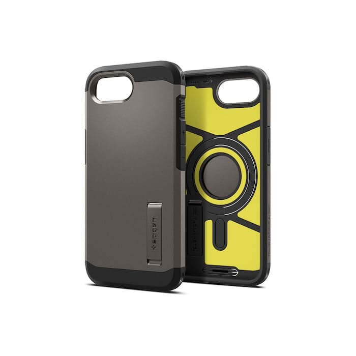 MagSafe kryt pro iPhone 16e Spigen Tough Armor - šedý