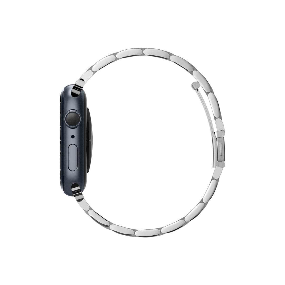 Řemínek pro Apple Watch 38/40/41 mm Spigen Modern Fit Watch Band - stříbrný - náhled 2