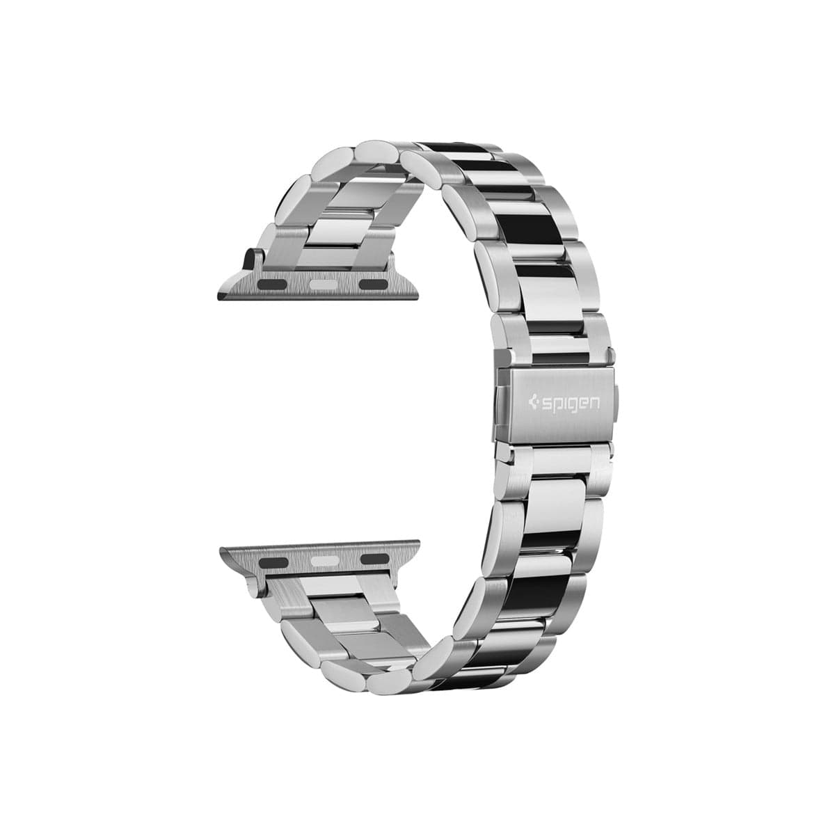 Řemínek pro Apple Watch 38/40/41 mm Spigen Modern Fit Watch Band - stříbrný - náhled 3
