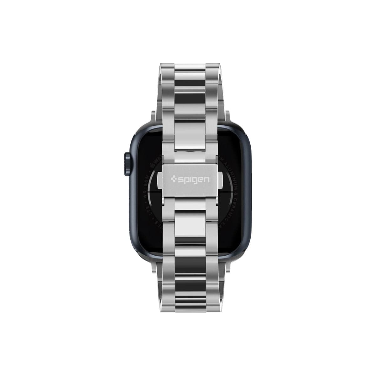 Řemínek pro Apple Watch 38/40/41 mm Spigen Modern Fit Watch Band - stříbrný - náhled 4