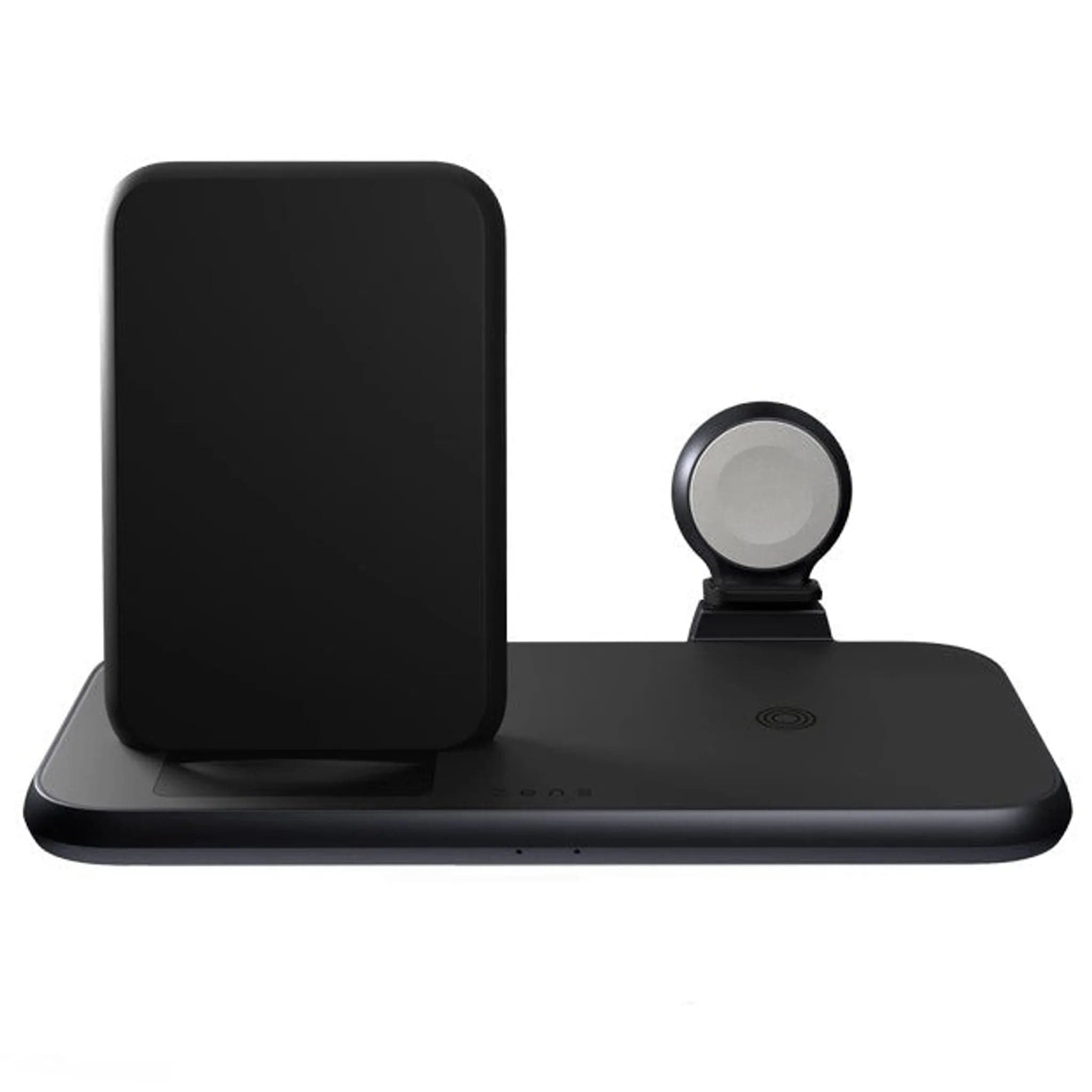 Hliníková bezdrátová nabíječka Zens Aluminium 4-in-1 Stand s 45W USB-C PD adaptérem