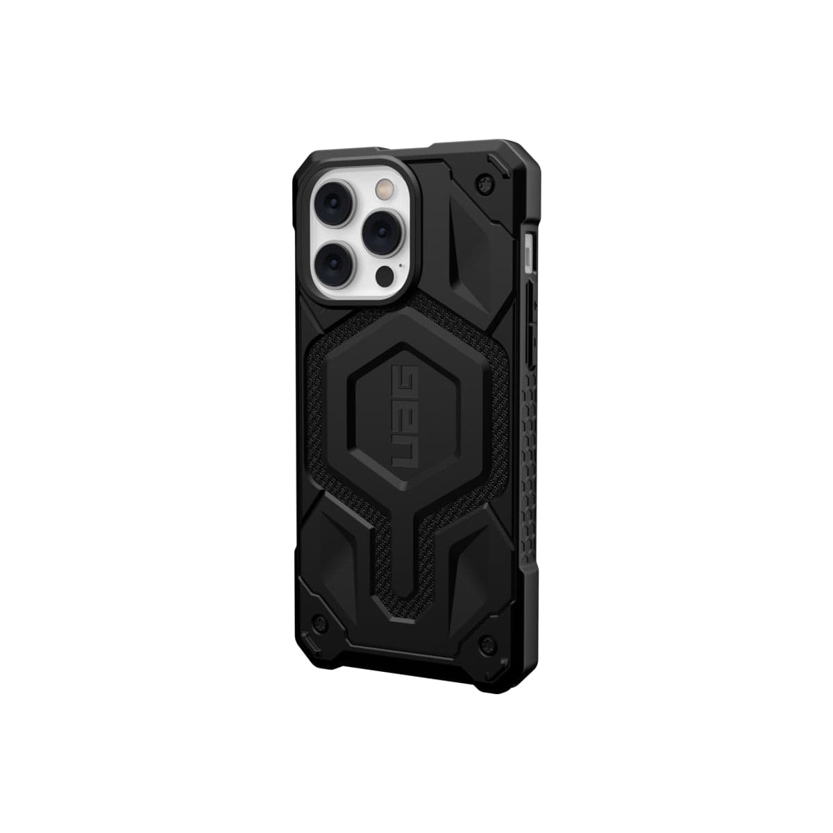 Kryt na iPhone 14 Pro Max UAG Monarch Pro Kevlar MagSafe - černý kevlar - náhled 4
