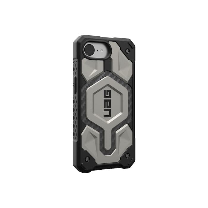 MagSafe kryt pro iPhone 16e UAG Monarch Pro - stříbrný - náhled 3