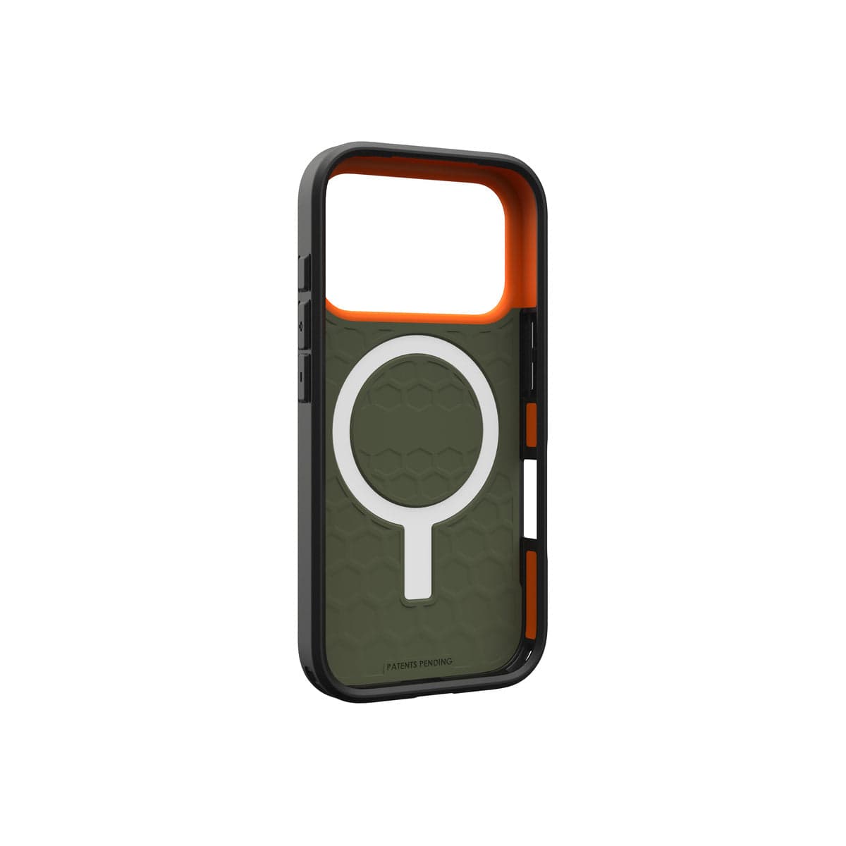 Kryt pro iPhone 17 Pro UAG Civilian Magsafe - olivově oranžový - náhled 4