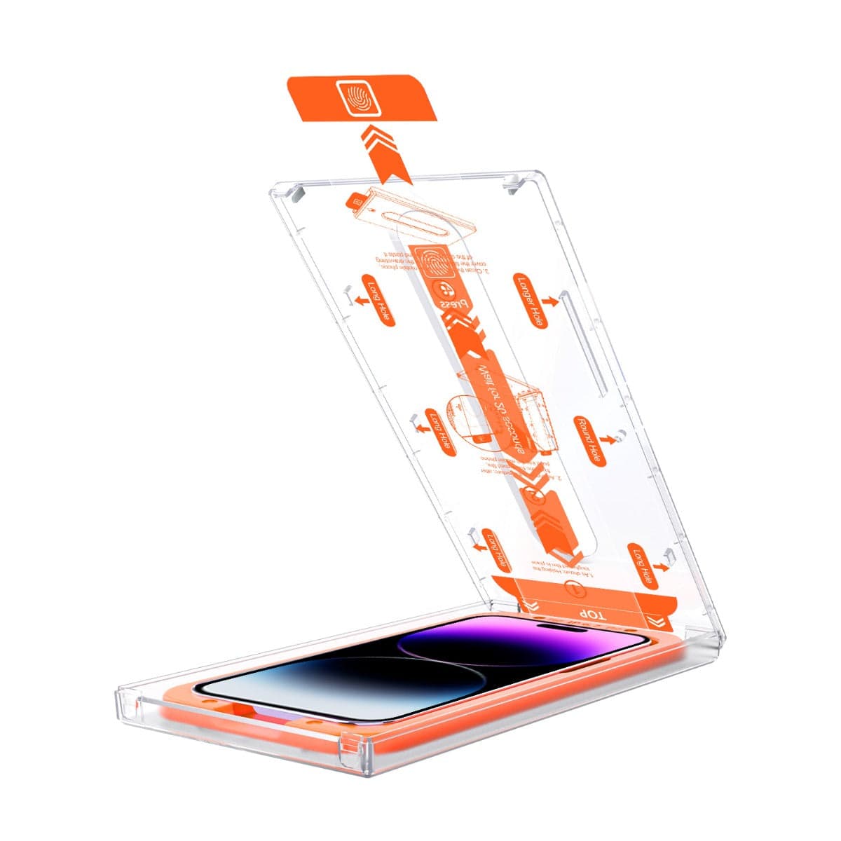 Ochranné sklo pro iPhone 12 Pro / 12 Mobile Origin Screen Guard - 2 ks - náhled 3