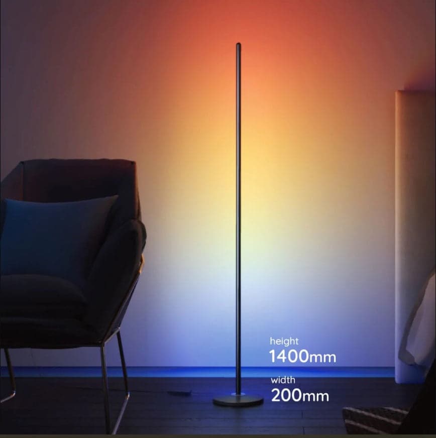 Designová rohová lampa Govee RGBW Floor Lamp Lite s technologií RGBICWW - náhled 3