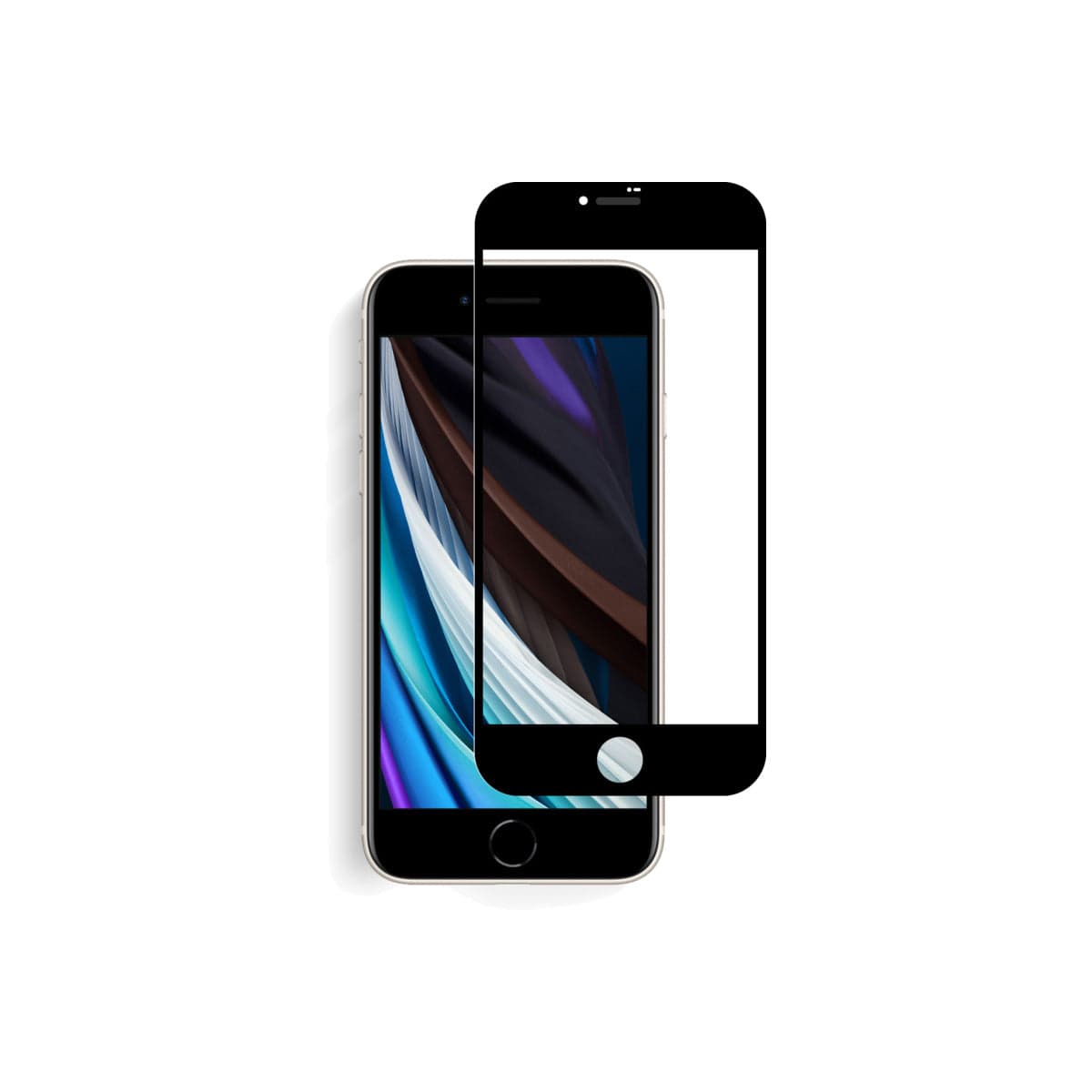 2 kusy ochranného skla pro iPhone 8/7/SE 2022 Mobile Origin Screen Guard - náhled 1