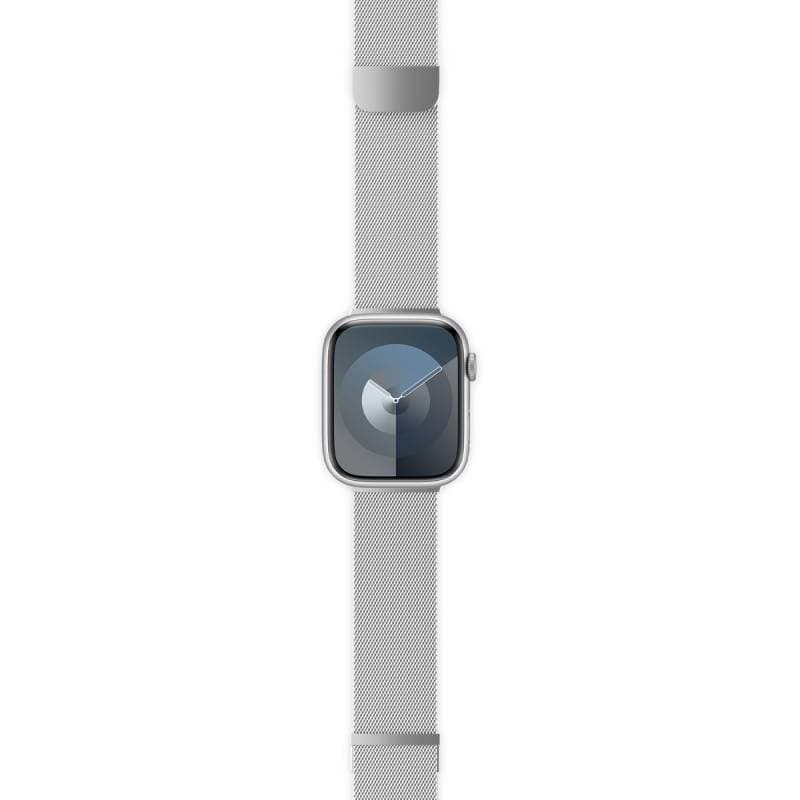 Milánský řemínek Epico pro Apple Watch 38/40/41 mm - stříbrný - náhled 3
