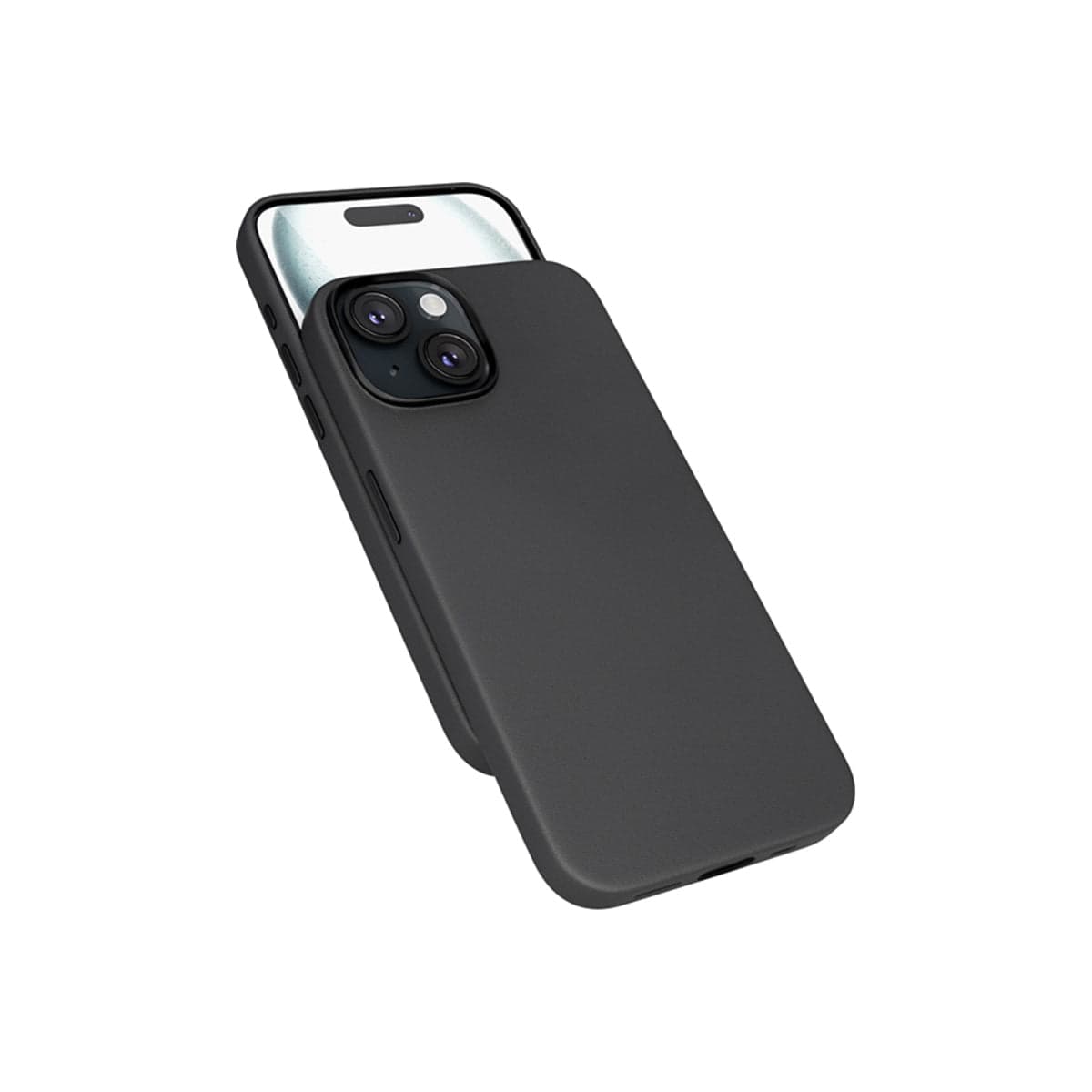 Kožený kryt pro iPhone 15 Plus Epico Mag+ - černý - náhled 2