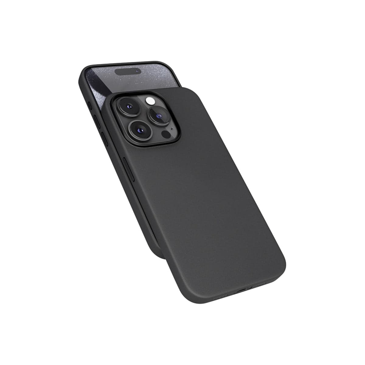 Kožený kryt pro iPhone 15 Pro Max Epico Mag+ - černý - náhled 2