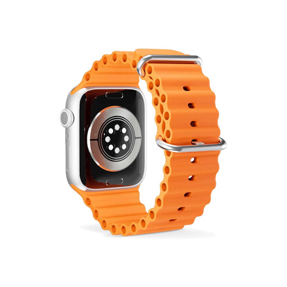Řemínek pro Apple Watch 38/40/41 mm Epico Watch Strap Ocean - oranžový - náhled 1