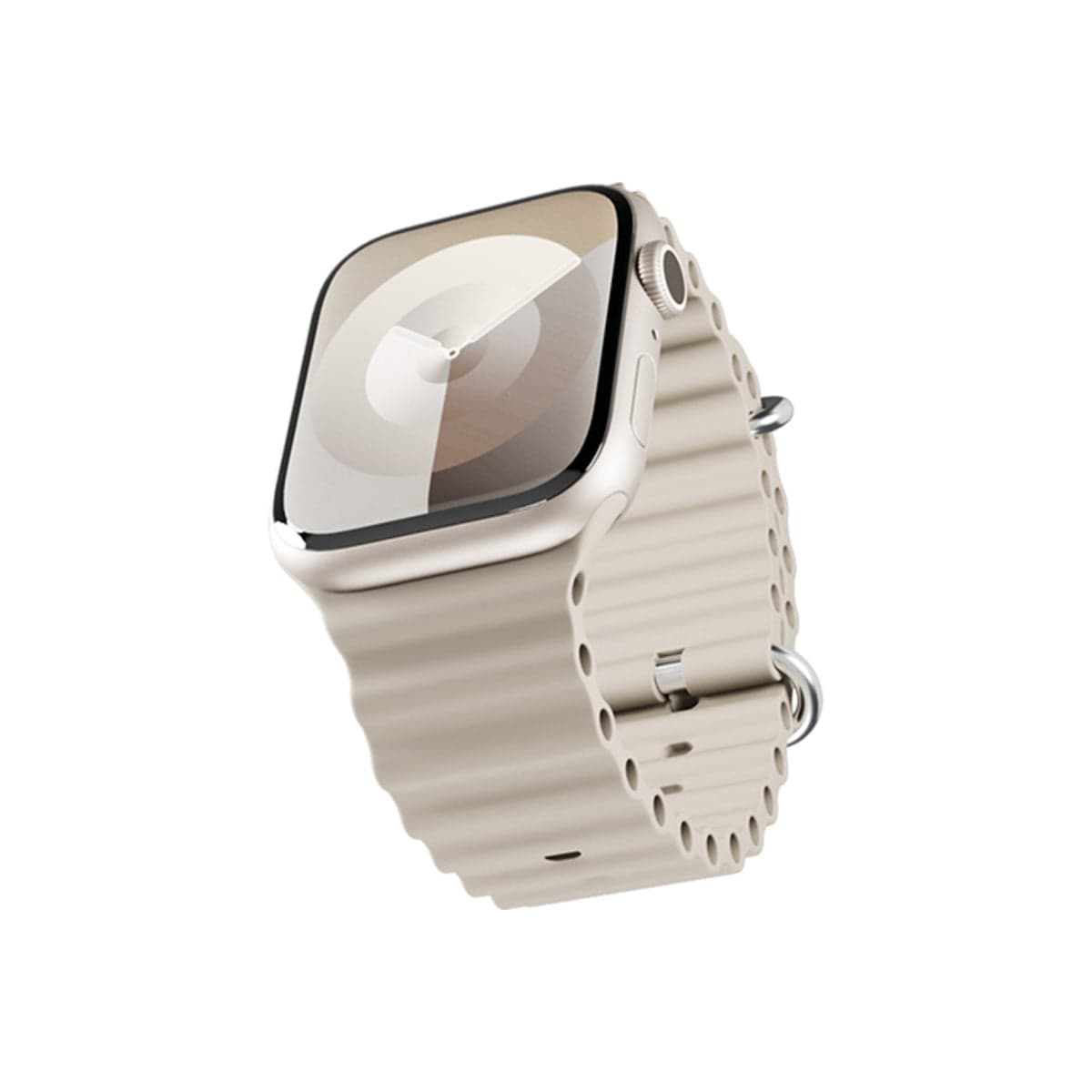 Řemínek pro Apple Watch 38/40/41 mm Epico Watch Strap Ocean - béžový - náhled 3
