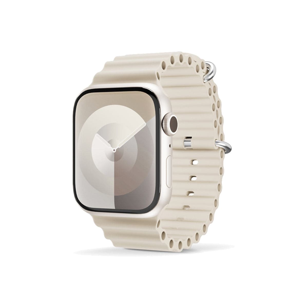 Řemínek pro Apple Watch 38/40/41 mm Epico Watch Strap Ocean - béžový - náhled 2