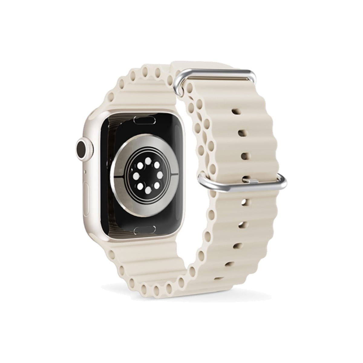 Řemínek pro Apple Watch 38/40/41 mm Epico Watch Strap Ocean - béžový - náhled 1