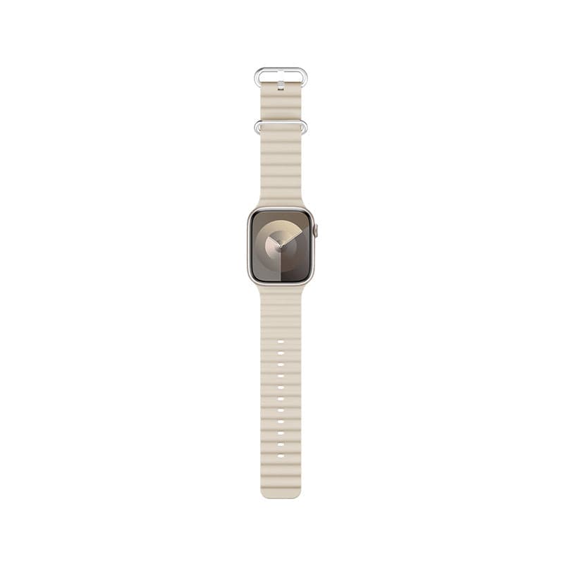 Řemínek pro Apple Watch 42/44/45/49 mm Epico Watch Strap Ocean - béžový - náhled 4