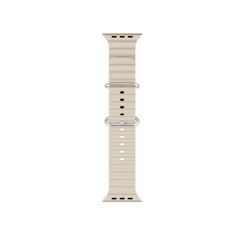 Řemínek pro Apple Watch 42/44/45/49 mm Epico Watch Strap Ocean - béžový - náhled 5