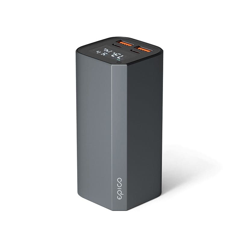 100W PD hliníková powerbanka 20 000mAh Epico - vesmírně šedá
