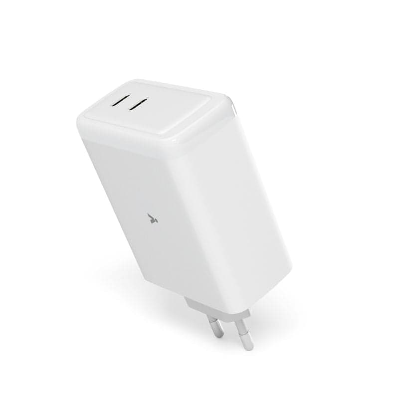 100W GaN adaptér s 2m USB-C kabelem iSTYLE - bílý - náhled 3