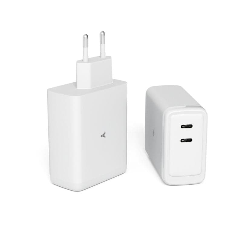 100W GaN adaptér s 2m USB-C kabelem iSTYLE - bílý - náhled 4