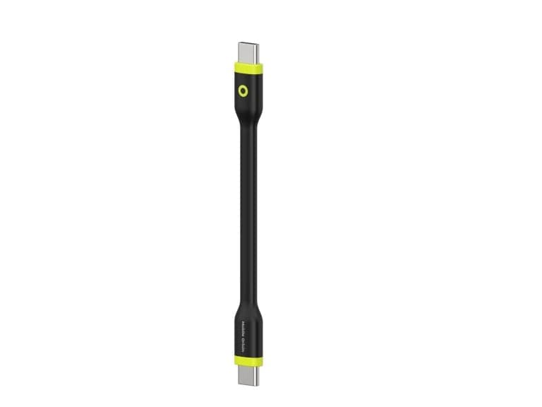Kabel 60W Mobile Origin Compact USB-C / USB-C 10 cm - černý - náhled 3