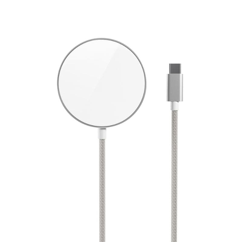 MagSafe nabíječka Epico UltraBase Qi2 Mag+ Charging Pad EO50 - stříbrná - náhled 2