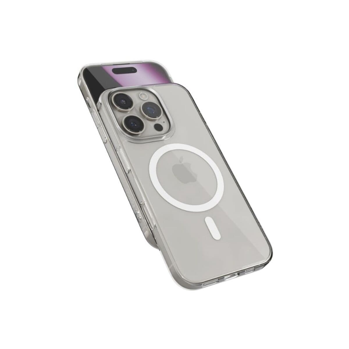 MagSafe kryt pro iPhone 16 Pro Epico SlimGlass Mag+ Case - průhledný - náhled 2