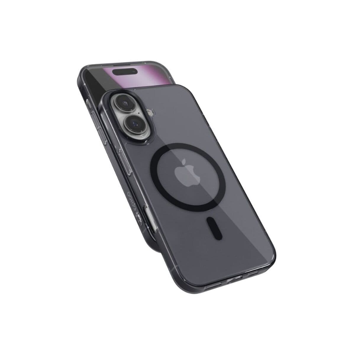 MagSafe kryt pro iPhone 16 Plus Epico SlimGlass Mag+ Case - černý - náhled 2