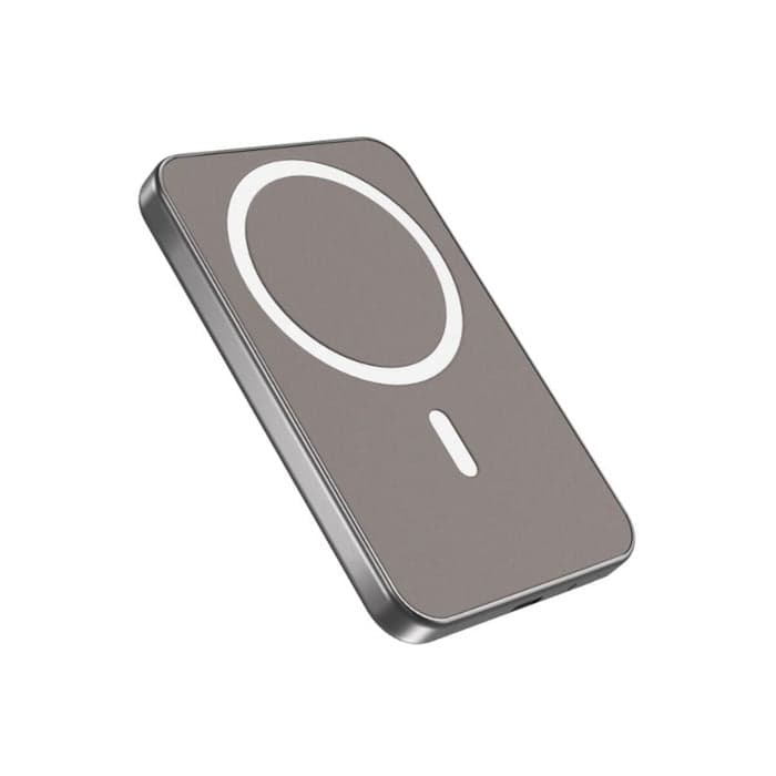 MagSafe bezdrátová powerbanka Epico UltraPack 5000mAh Mag+ - stříbrná - náhled 1