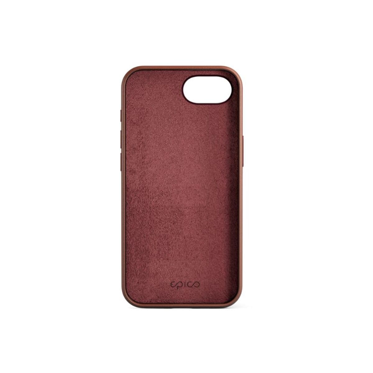 Kryt pro iPhone 16e Epico Mag+ Leather Case - hnědý - náhled 5