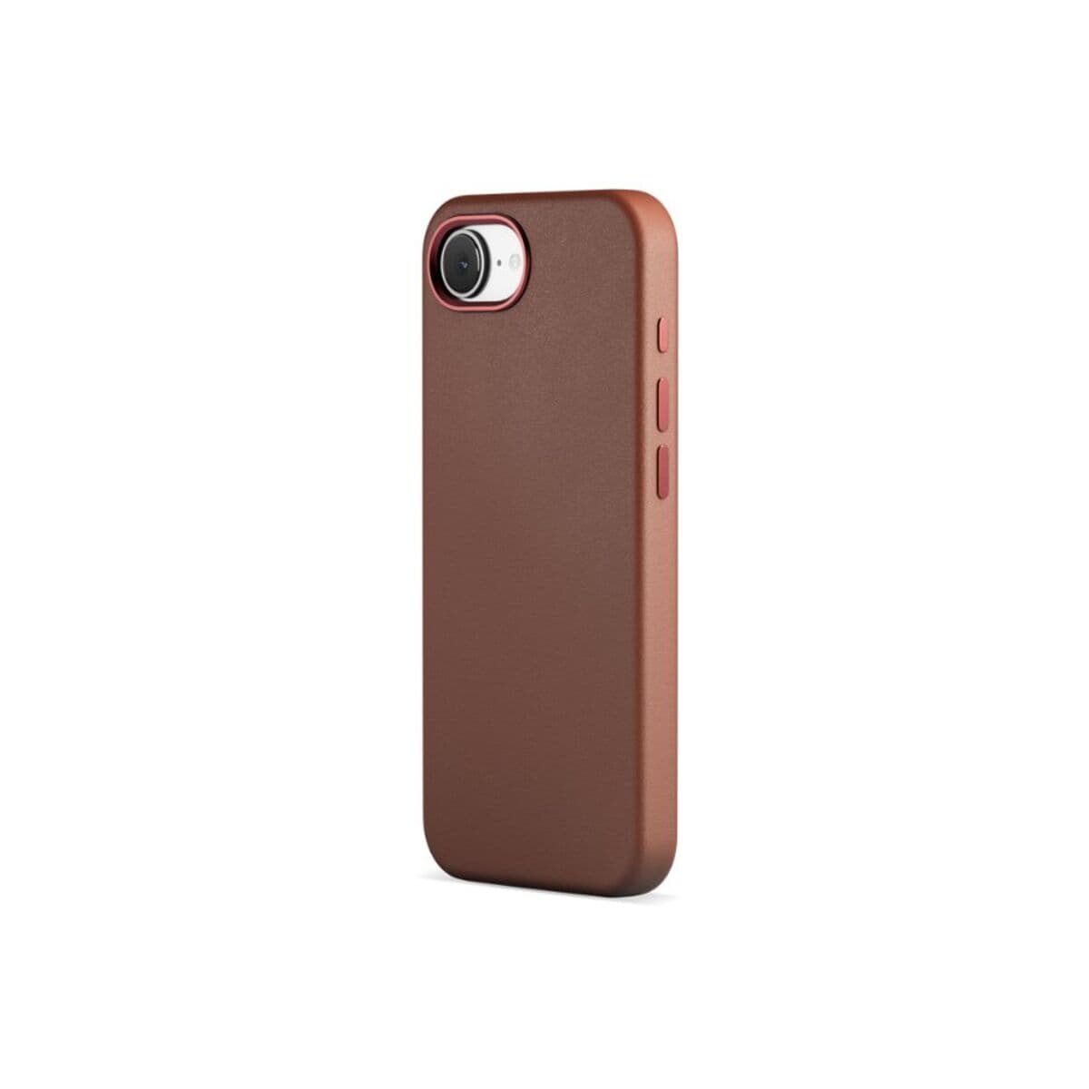 Kryt pro iPhone 16e Epico Mag+ Leather Case - hnědý - náhled 3