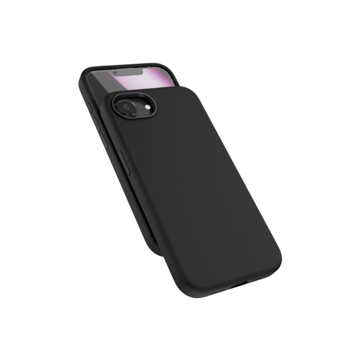 Kryt pro iPhone 16e Epico Mag+ Silicone Case Pro - černý - náhled 3