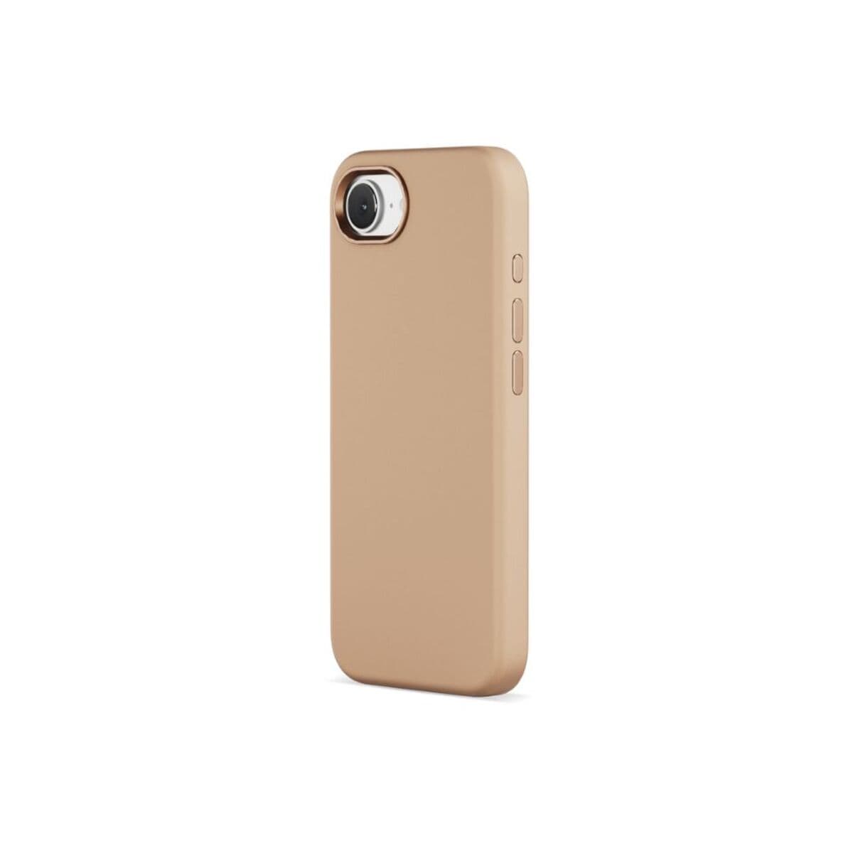 Kryt pro iPhone 16e Epico Mag+ Silicone Case Pro - pouštní titan - náhled 3