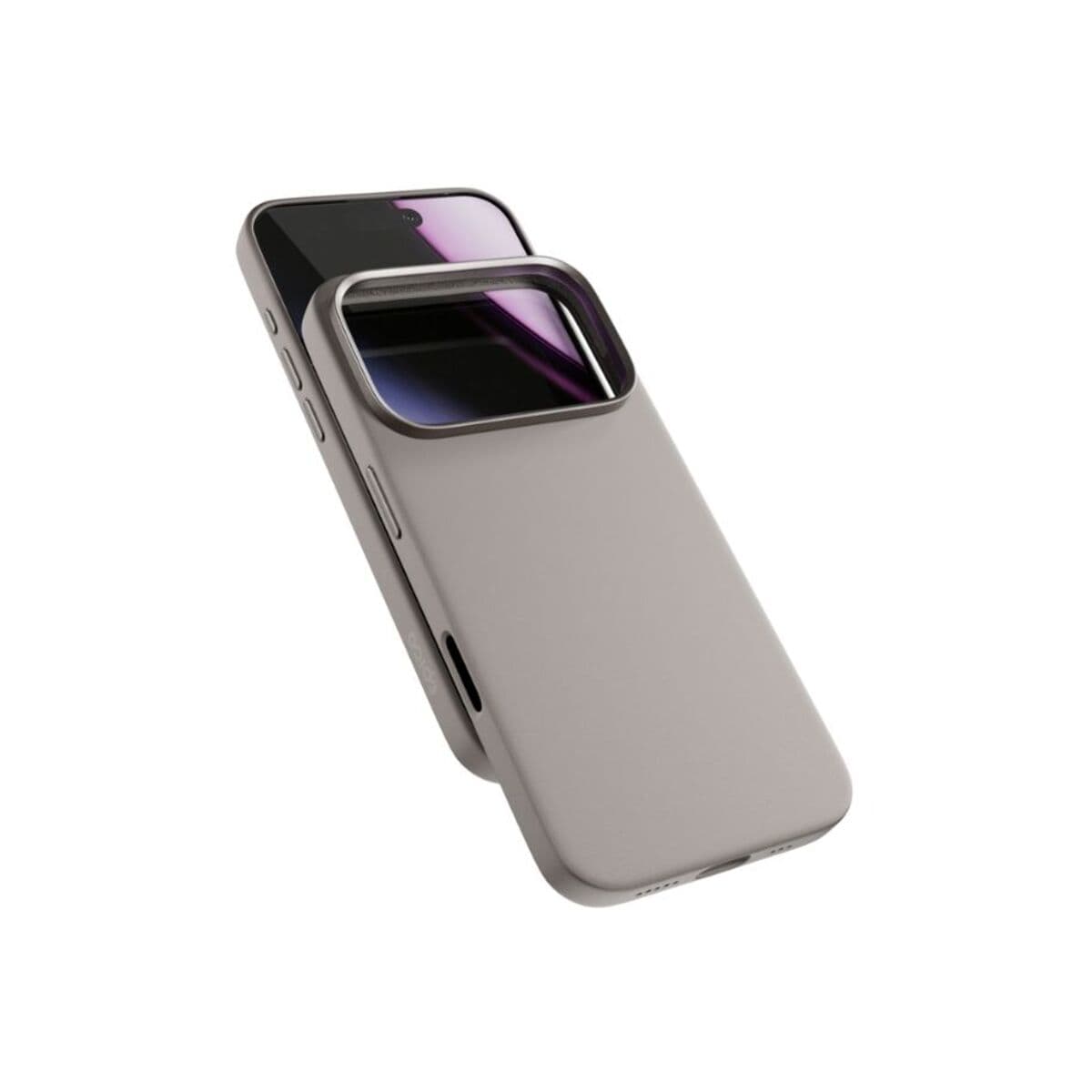 Kryt pro iPhone 17 Pro Epico Silicone Pro Mag+ Case - titanový - náhled 4