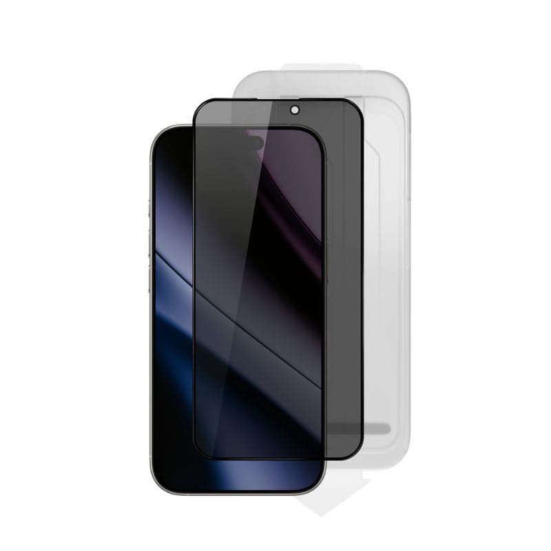 Ochranné sklo pro iPhone 16 Pro / 17 Epico Privacy Glass 3D DF s aplikátorem - náhled 2