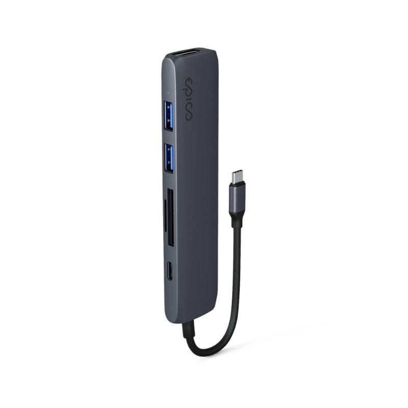 Hub Epico 6in1 Aluminium Hub 8K s USB-C konektorem - temně inkoustový - náhled 2