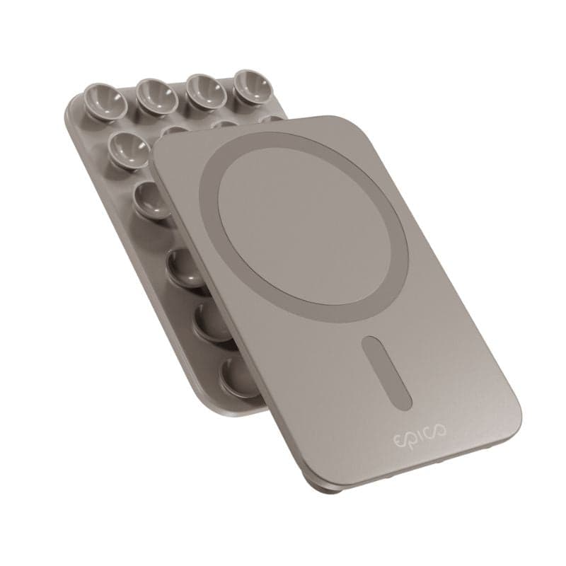 Přísavný MagSafe držák pro iPhone Epico Mag+ - titanový - náhled 1