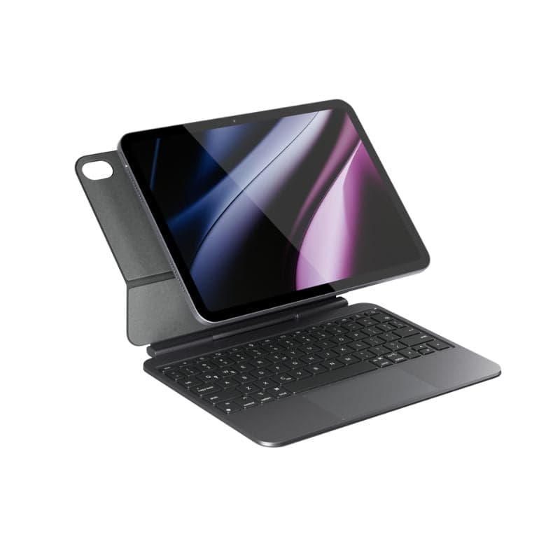 Pouzdro s tenkou hliníkovou klávesnicí pro iPad 10,9″/11″" Epico UltraBoard EK40 - CZ - vesmírně černé