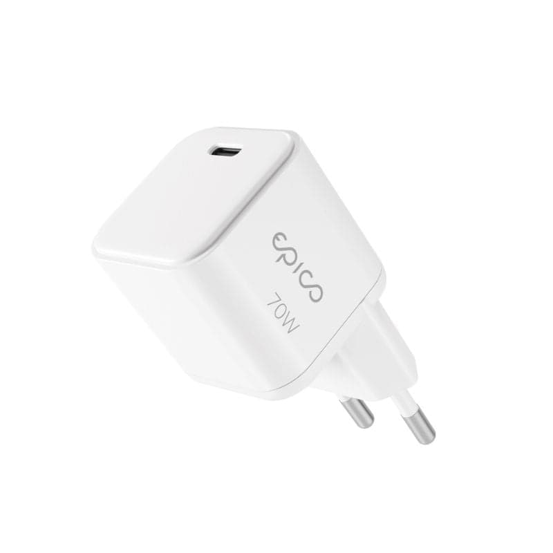 70W adaptér Epico UltraBoost Micro AVS GaN EA70b - bílý - náhled 1