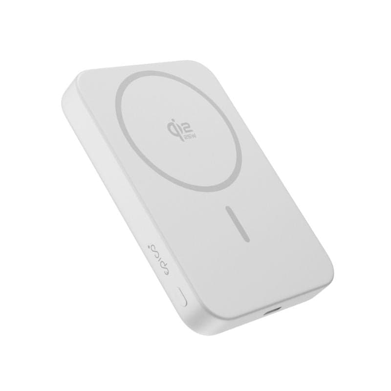 10 000mAh hliníková powerbanka Epico UltraPack Qi2 25W - stříbrná - náhled 5