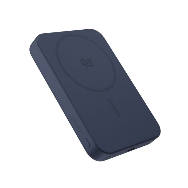 10 000mAh hliníková powerbanka Epico UltraPack Qi2 25W - temně modrá - náhled 5