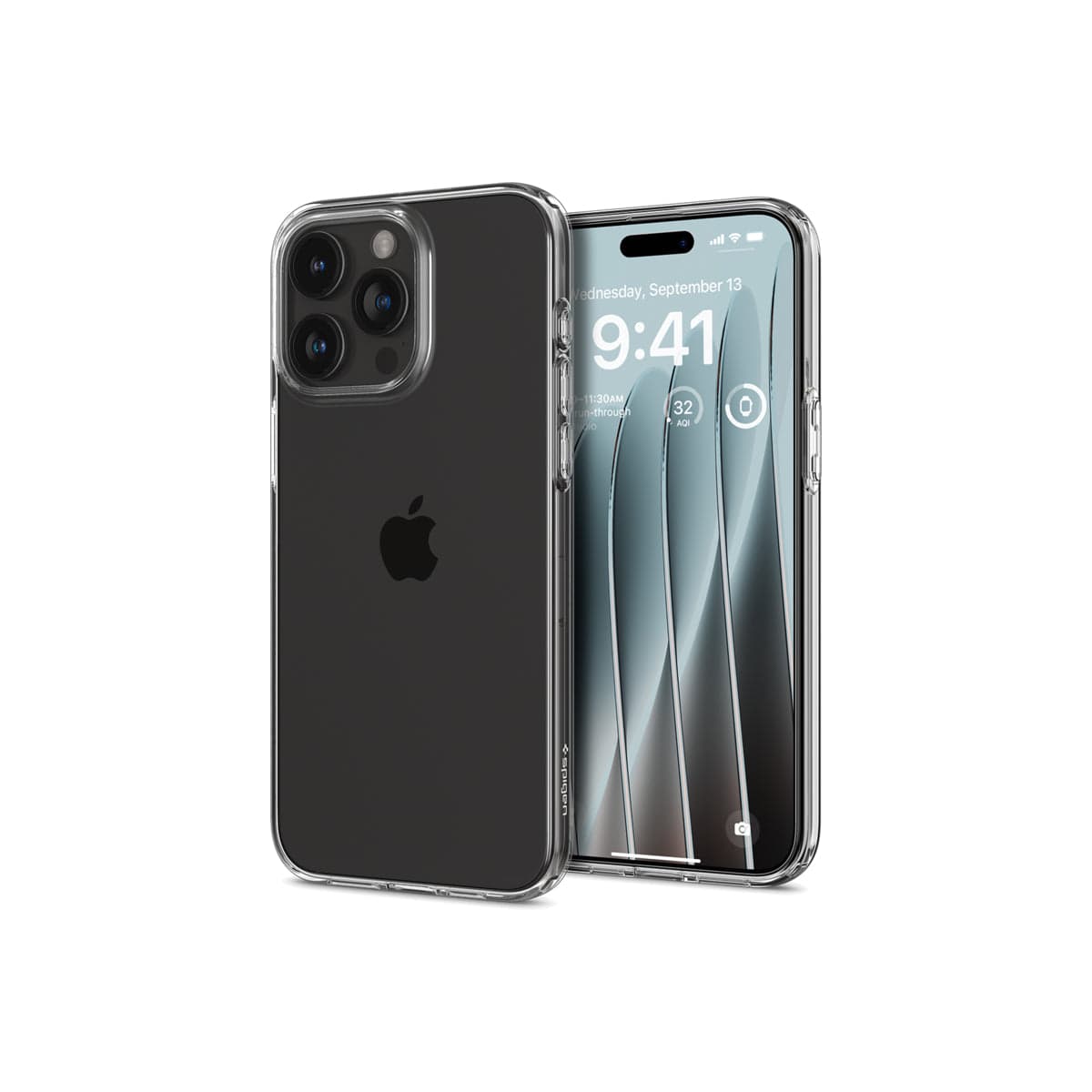 Kryt pro iPhone 15 Pro Max Spigen Crystal Flex - průhledný - náhled 2