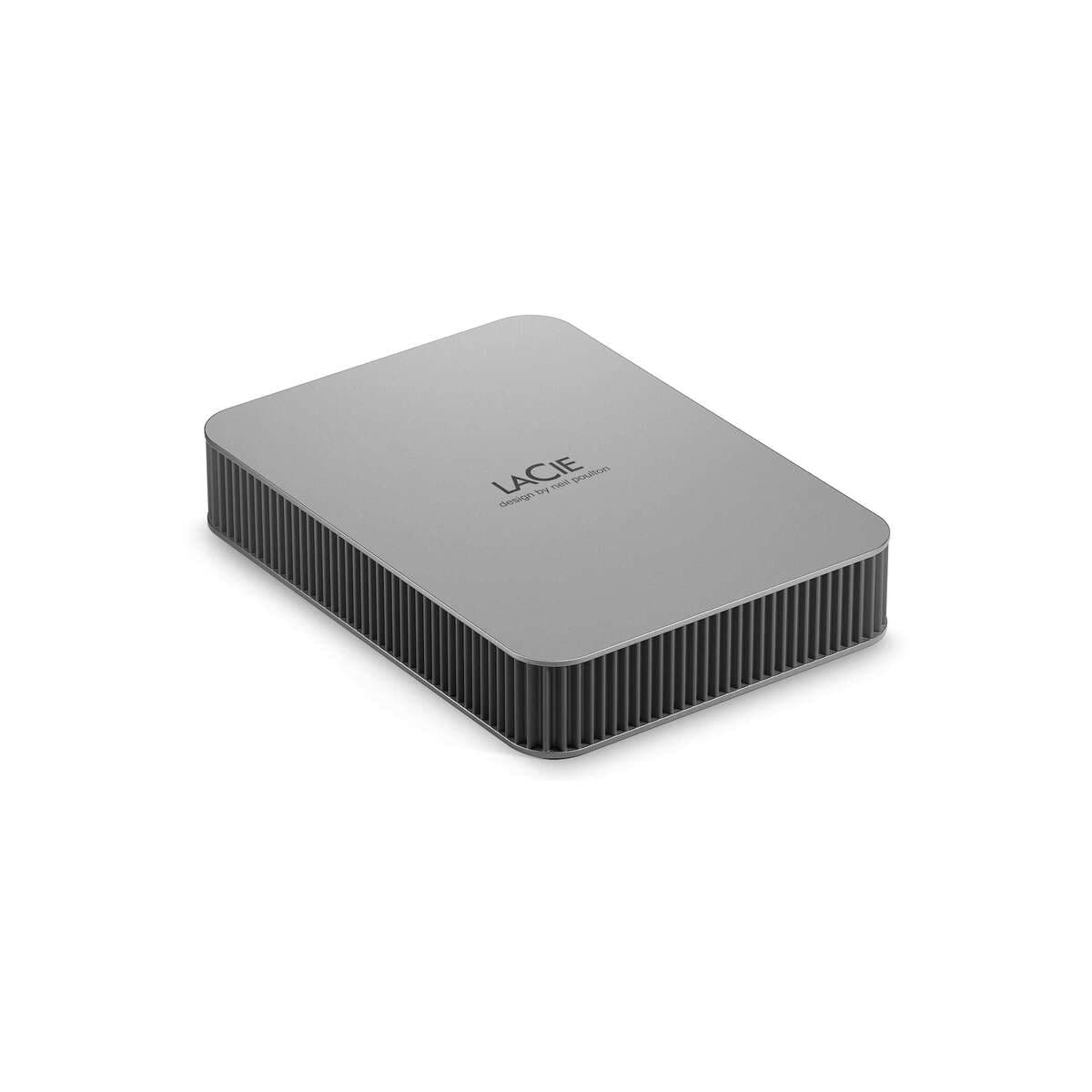 Externí pevný disk LaCie Mobile Drive Secure 5TB USB-C - šedý - náhled 5