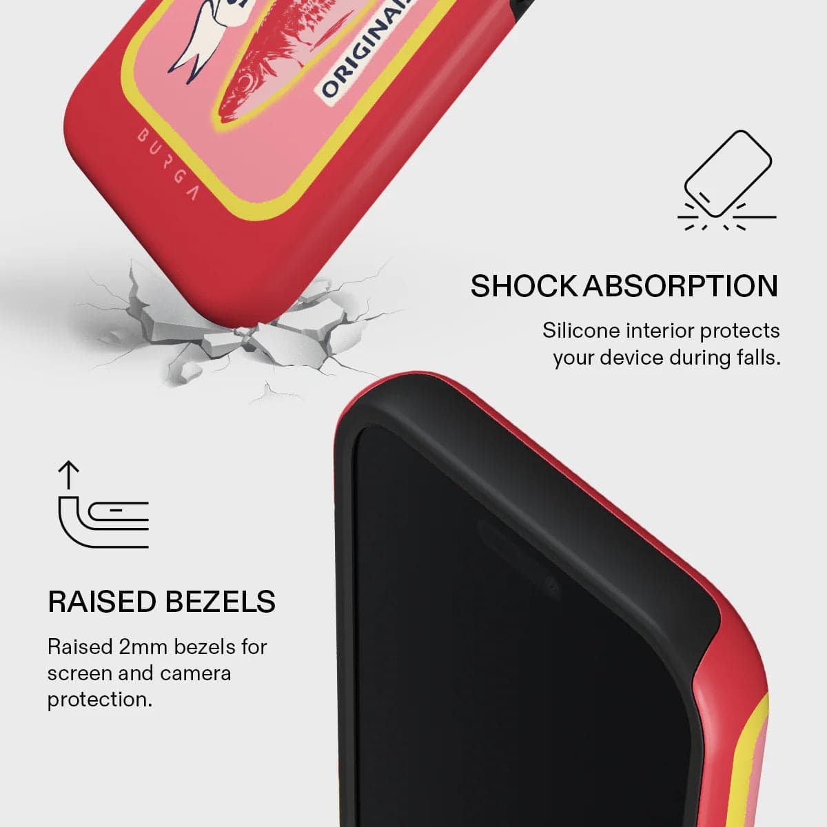 Kryt pro iPhone 17 Pro Burga Gourmet Tough MagSafe Case - retro plechovka - náhled 4