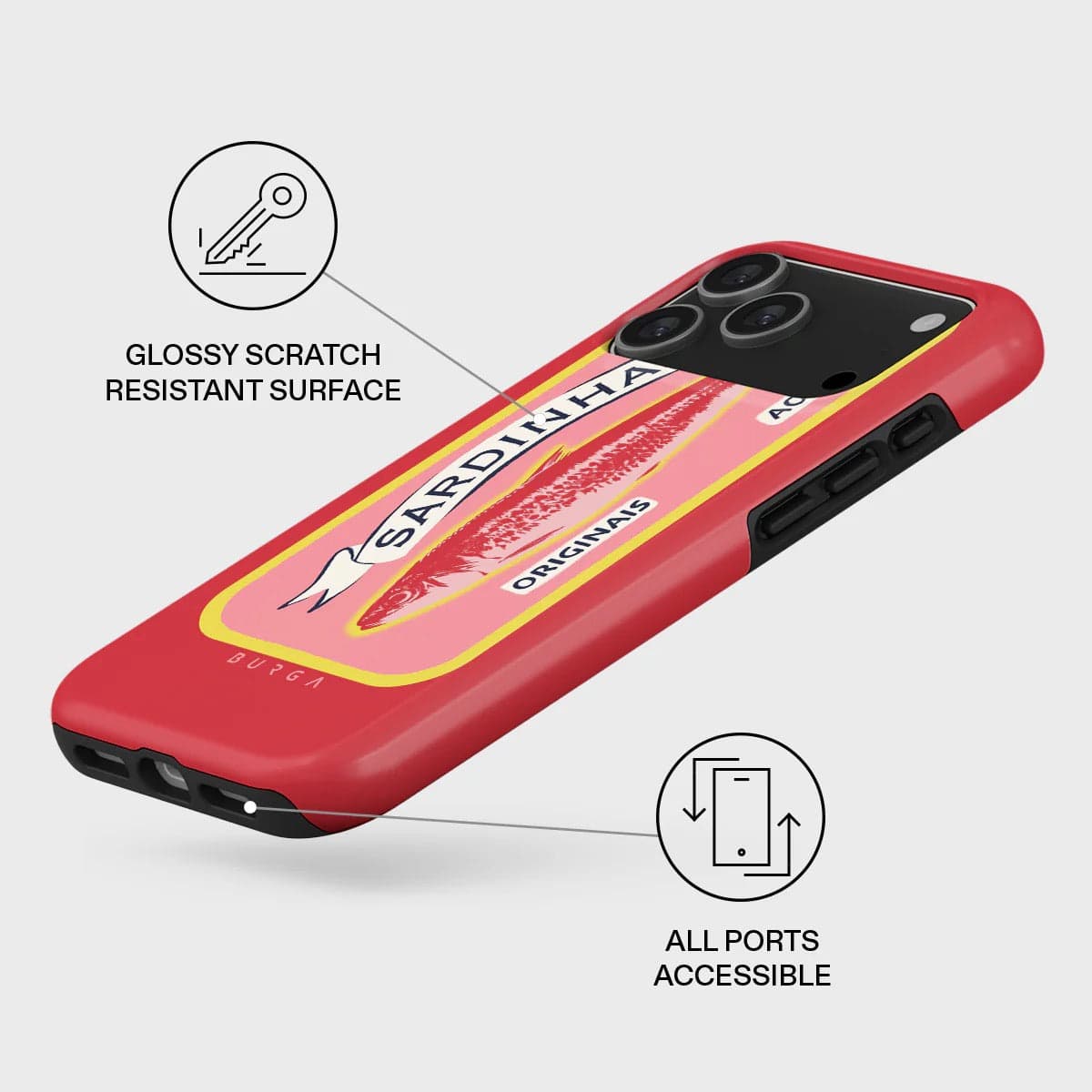 Kryt pro iPhone 17 Pro Max Burga Gourmet Tough MagSafe Case - retro plechovka - náhled 3