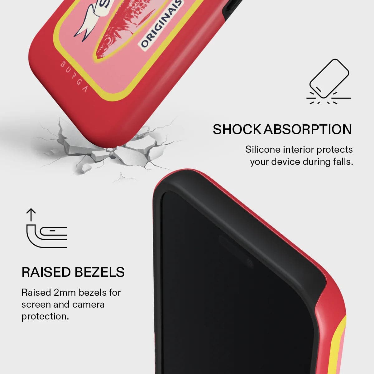 Kryt pro iPhone 17 Pro Max Burga Gourmet Tough MagSafe Case - retro plechovka - náhled 4